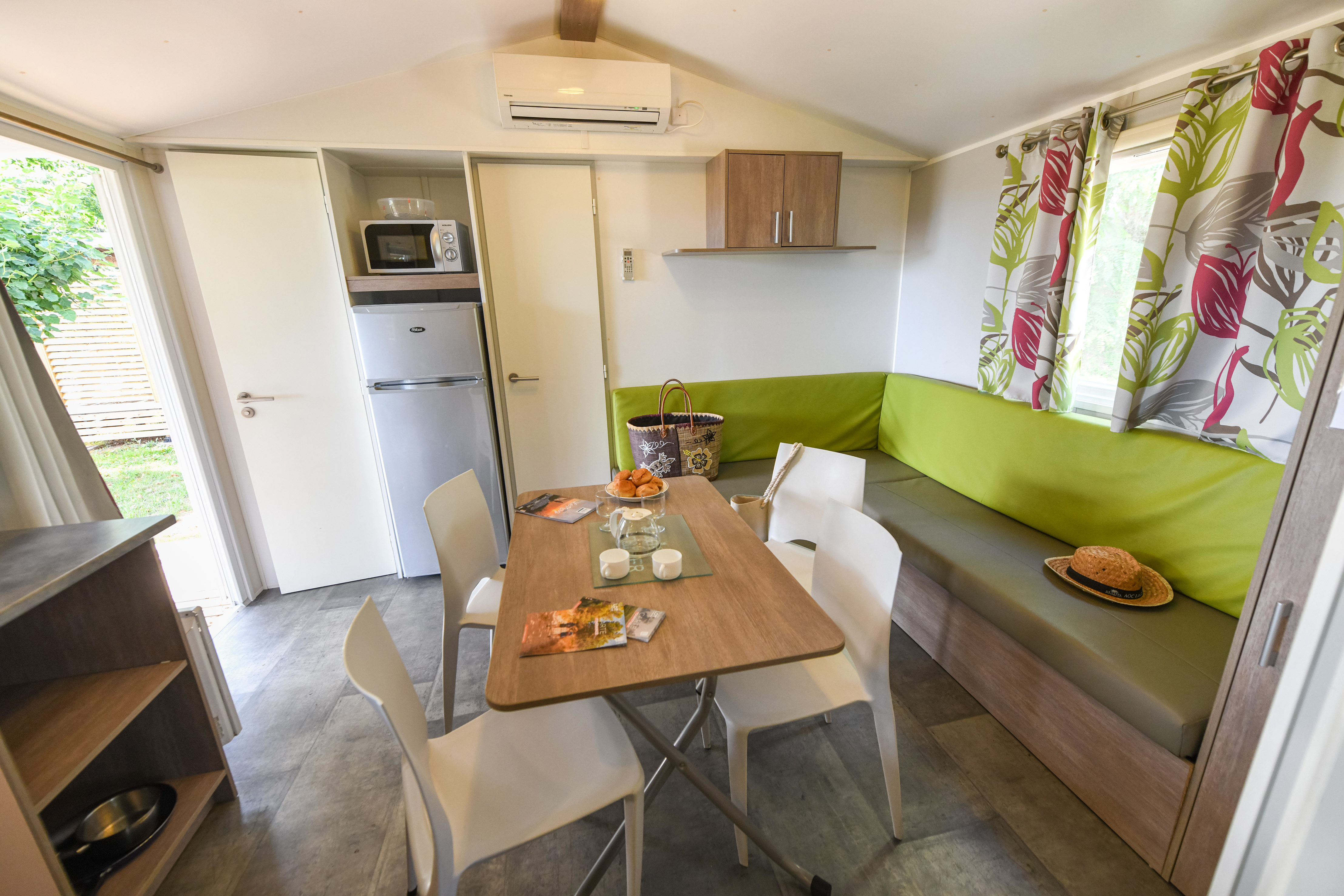 Mobil-home 4/6 pers. climatisé Leyme - 4