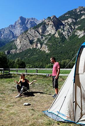 Camping Les Vaudois Les Vigneaux Alpes du Sud