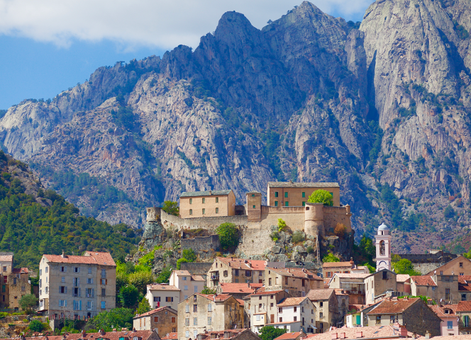 Corte en Corse - GR20