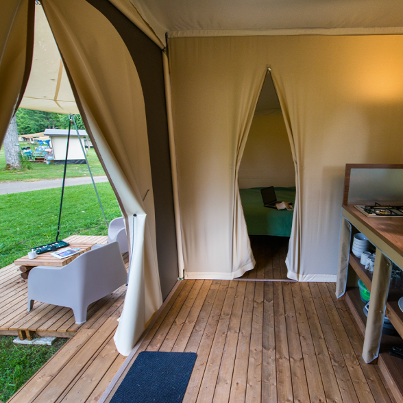 bungalow vue intérieur