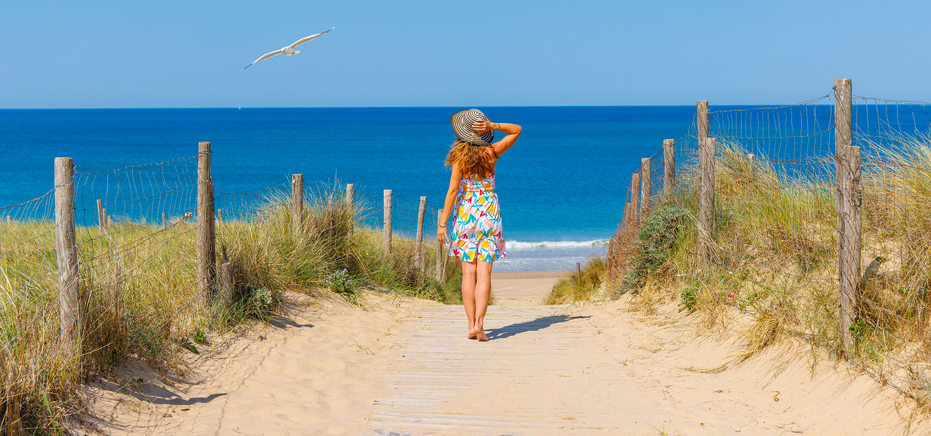 Plage de Charente maritime Les Mathes La Palmyre