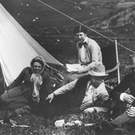 Le camping à l'origine