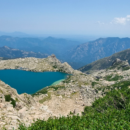 Vue mer corse GR20