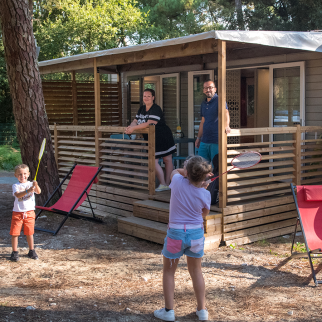 terrasse mobil-home enfants